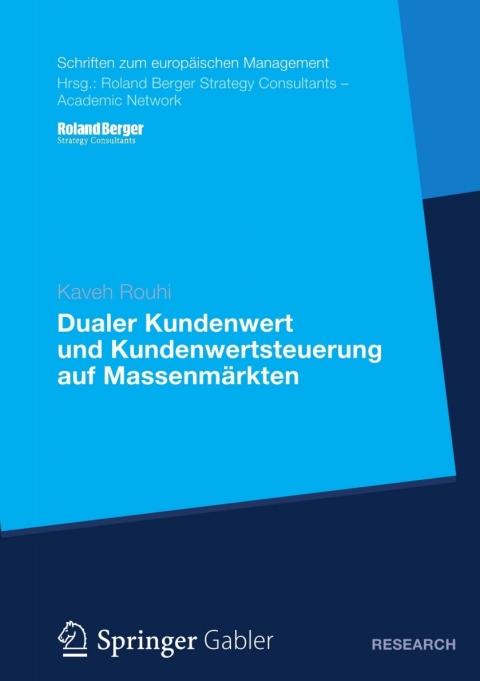 Cover image for book Dualer Kundenwert und Kundenwertsteuerung auf Massenmärkten