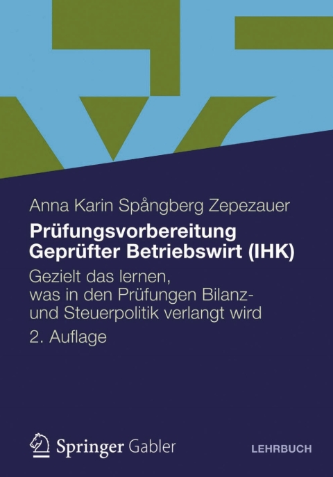 Cover image for book Prüfungsvorbereitung Geprüfter Betriebswirt (IHK)