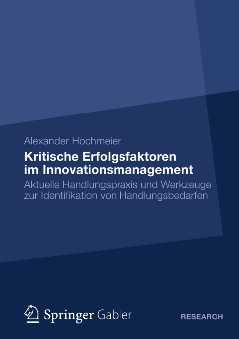 Cover image for book Kritische Erfolgsfaktoren im Innovationsmanagement