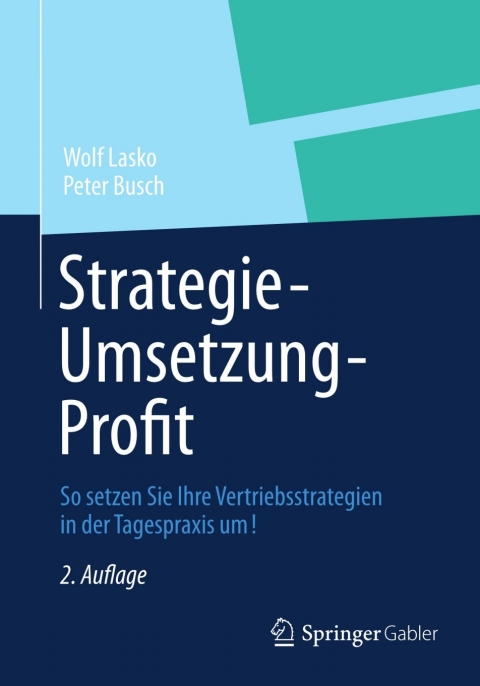 Cover image for book Strategie - Umsetzung - Profit