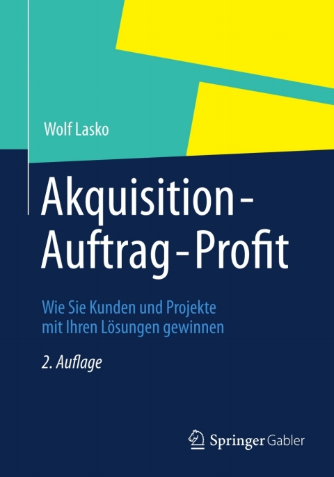 Cover image for book Akquisition - Auftrag - Profit