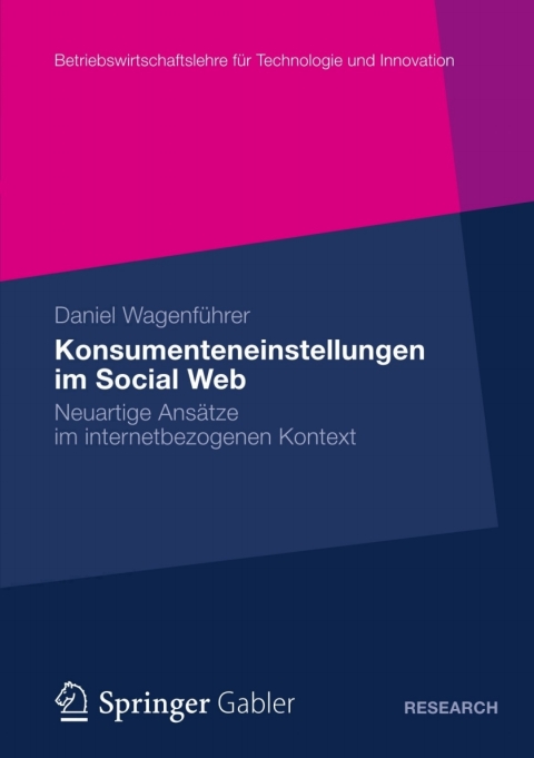 Cover image for book Konsumenteneinstellungen im Social Web