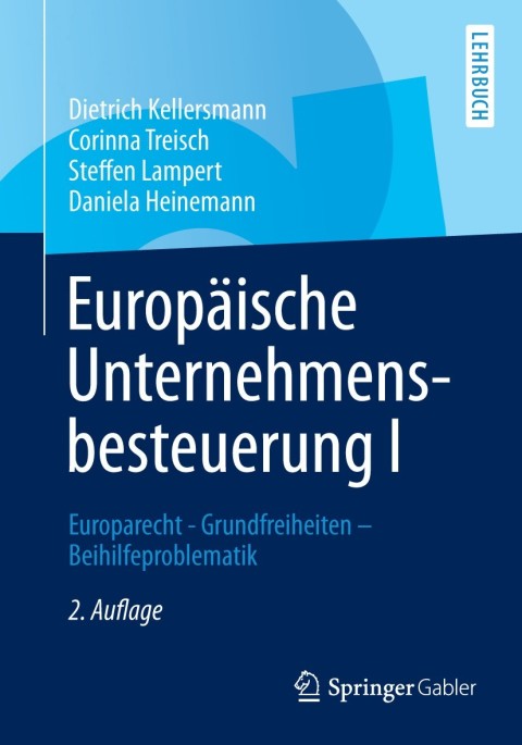 Cover image for book Europäische Unternehmensbesteuerung I