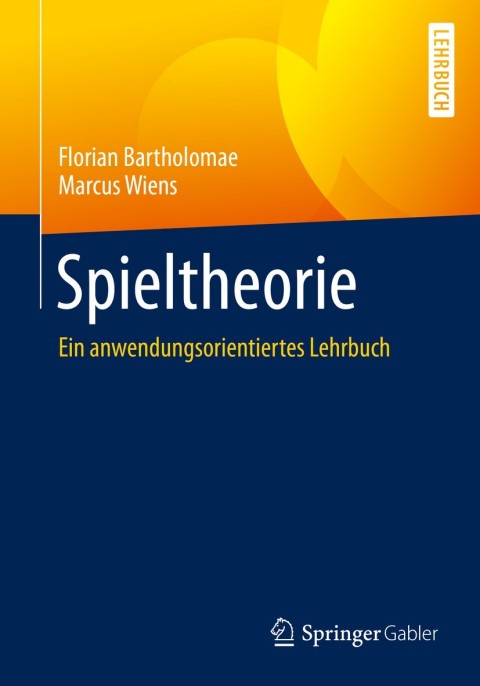 Cover image for book Spieltheorie