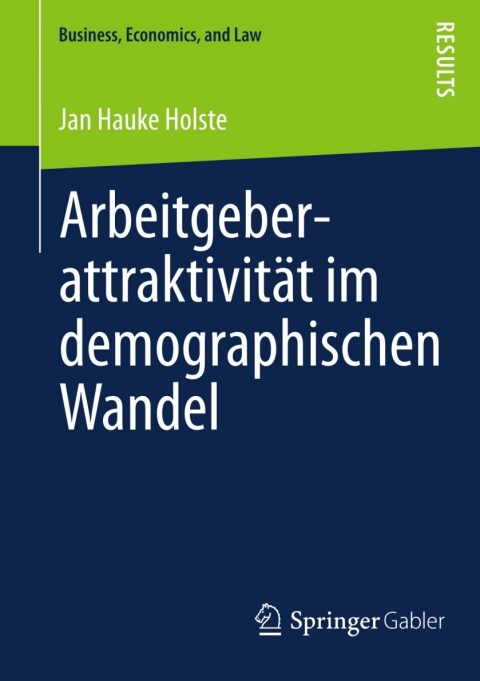 Cover image for book Arbeitgeberattraktivität im demographischen Wandel