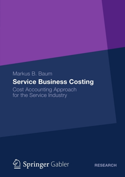 Cover image for book Service Business Costing