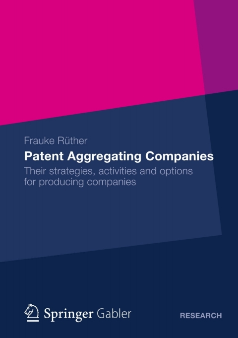 Cover image for book Patent Aggregating Companies