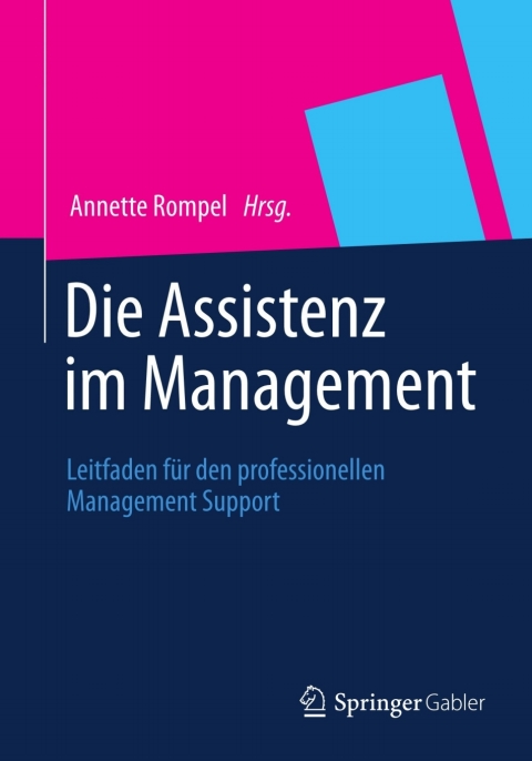 Cover image for book Die Assistenz im Management