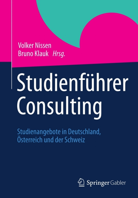 Cover image for book Studienführer Consulting