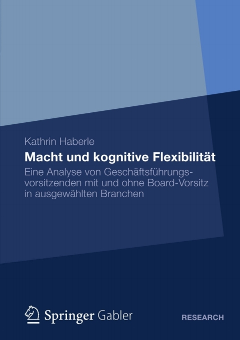 Cover image for book Macht und kognitive Flexibilität