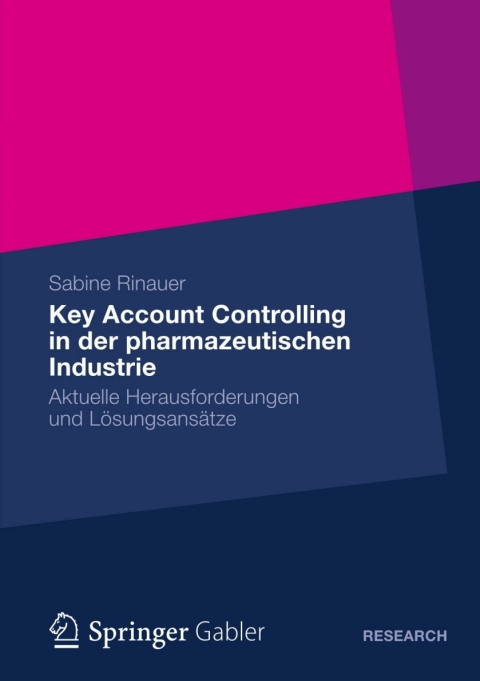 Cover image for book Key Account Controlling in der pharmazeutischen Industrie