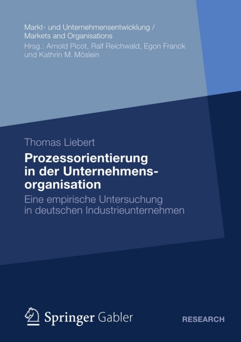Cover image for book Prozessorientierung in der Unternehmensorganisation