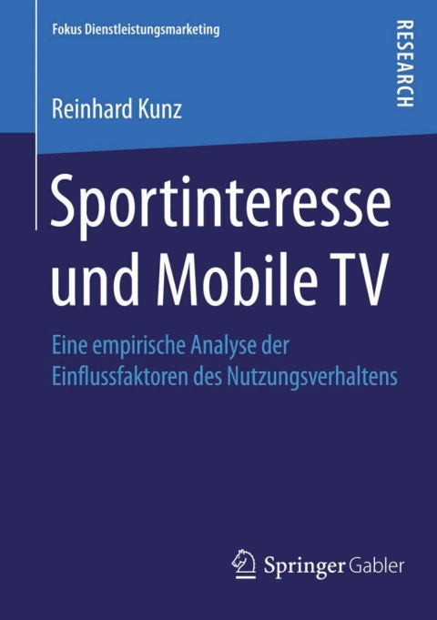 Cover image for book Sportinteresse und Mobile TV
