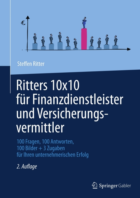 Cover image for book Ritters 10x10 für Finanzdienstleister und Versicherungsvermittler
