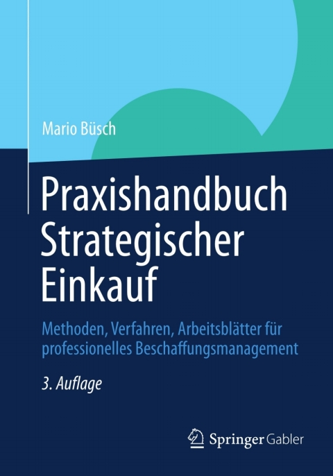 Cover image for book Praxishandbuch Strategischer Einkauf