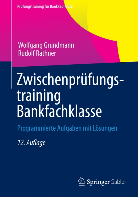 Cover image for book Zwischenprüfungstraining Bankfachklasse