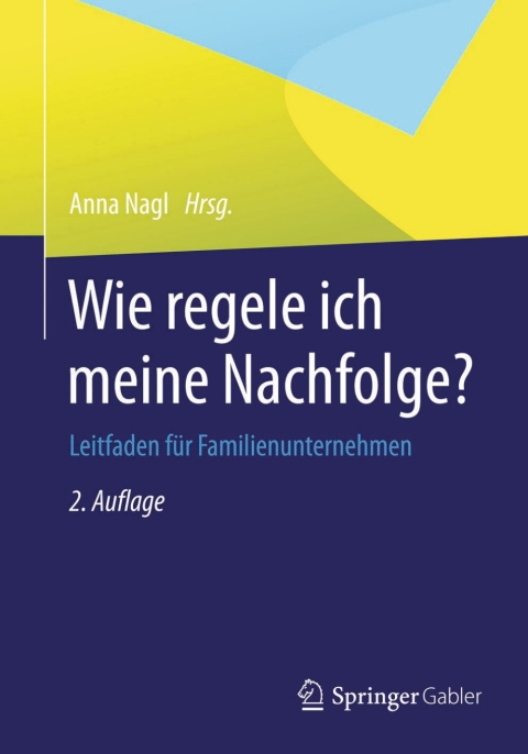 Cover image for book Wie regele ich meine Nachfolge?