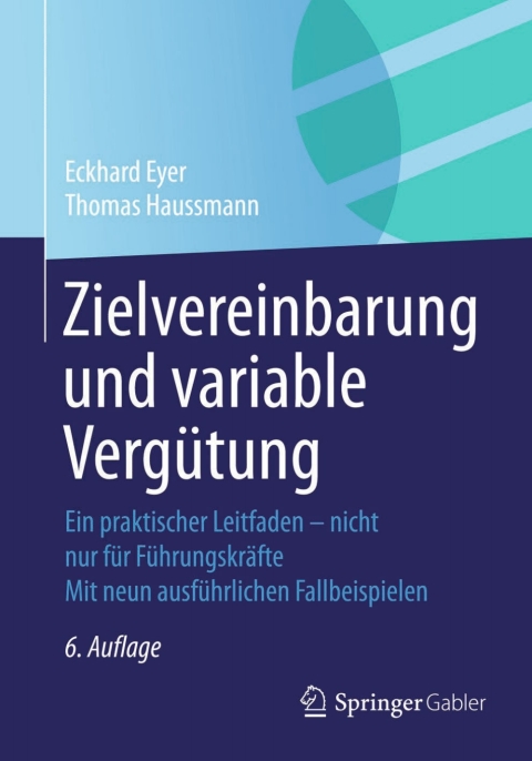 Cover image for book Zielvereinbarung und variable Vergütung