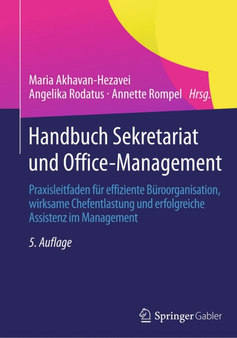 Cover image for book Handbuch Sekretariat und Office-Management