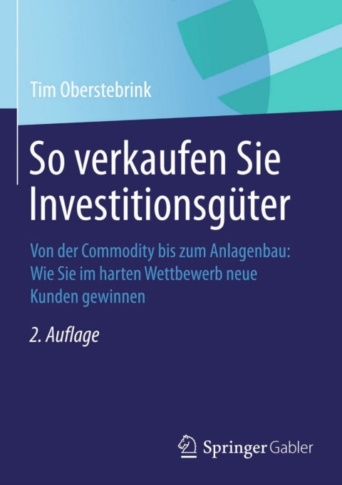 Cover image for book So verkaufen Sie Investitionsgüter