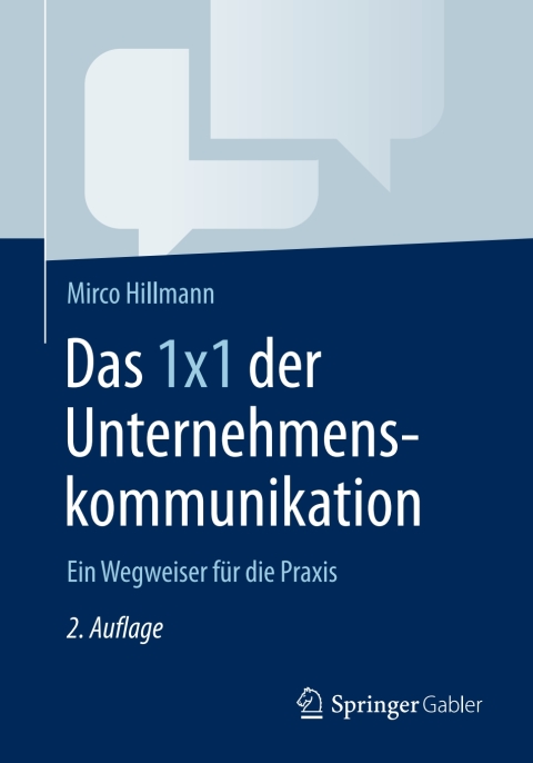 Cover image for book Das 1x1 der Unternehmenskommunikation
