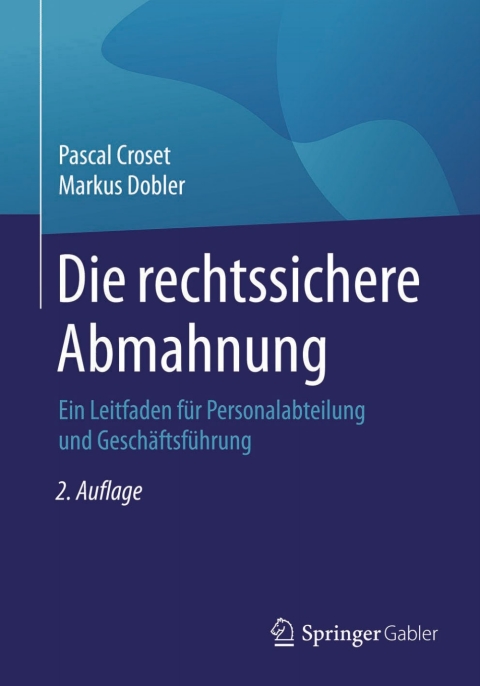 Cover image for book Die rechtssichere Abmahnung