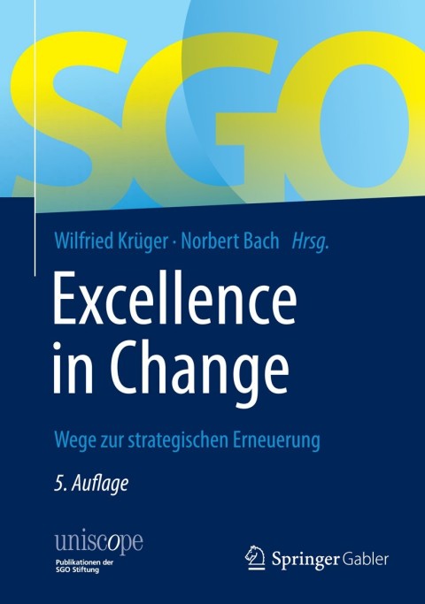 Cover image for book Excellence in Change