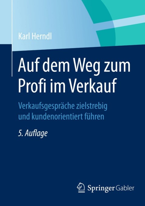 Cover image for book Auf dem Weg zum Profi im Verkauf