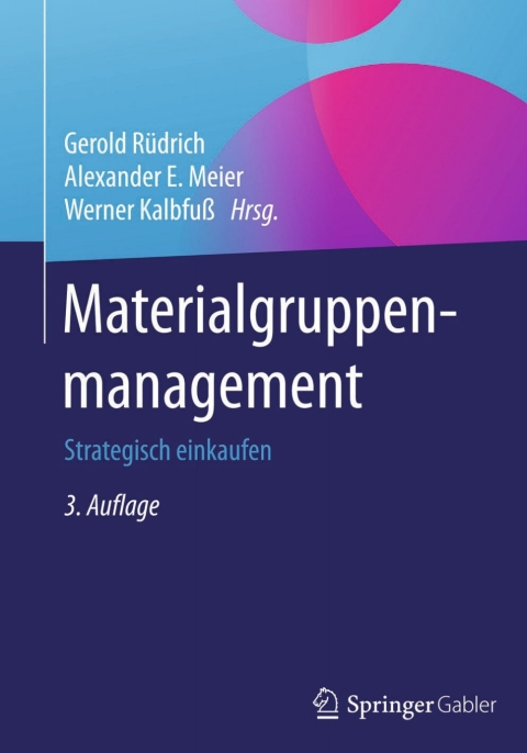 Cover image for book Materialgruppenmanagement