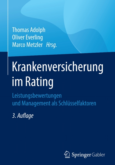 Cover image for book Krankenversicherung im Rating