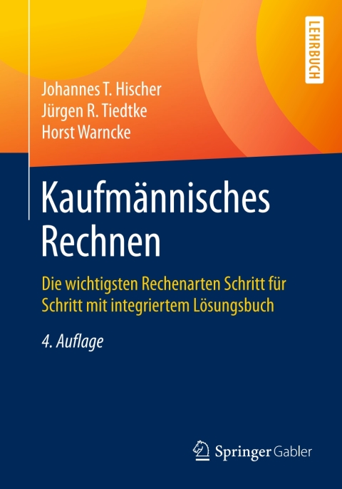 Cover image for book Kaufmännisches Rechnen
