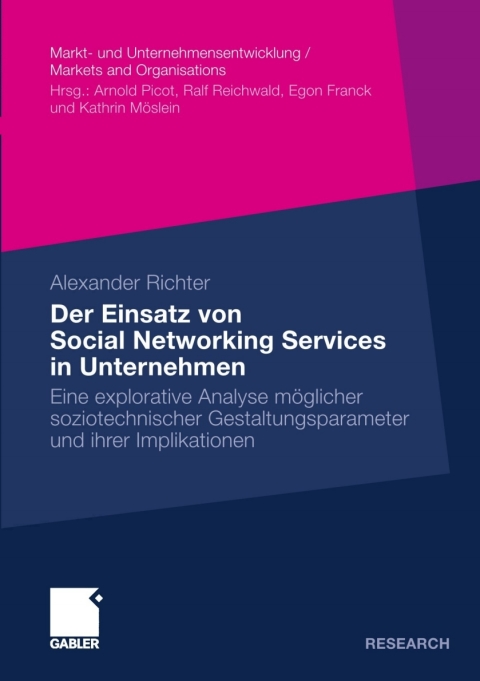 Cover image for book Der Einsatz von Social Networking Services in Unternehmen