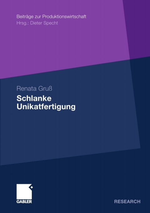 Cover image for book Schlanke Unikatfertigung