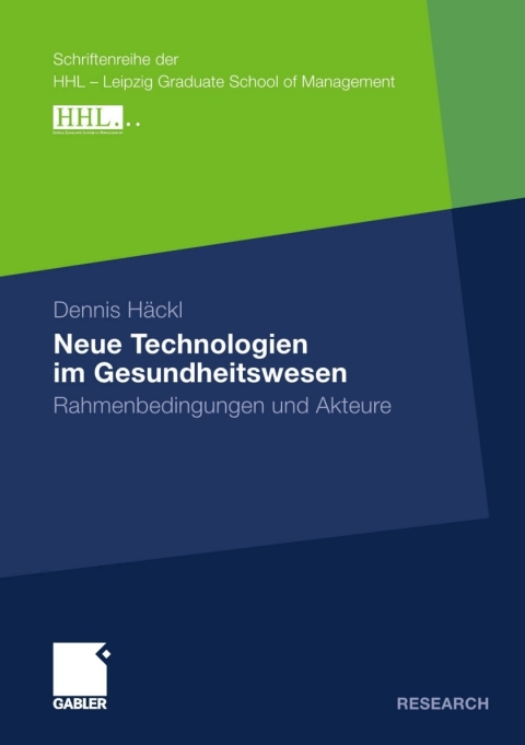 Cover image for book Neue Technologien im Gesundheitswesen