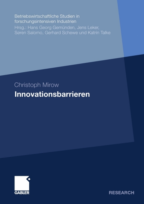 Cover image for book Innovationsbarrieren
