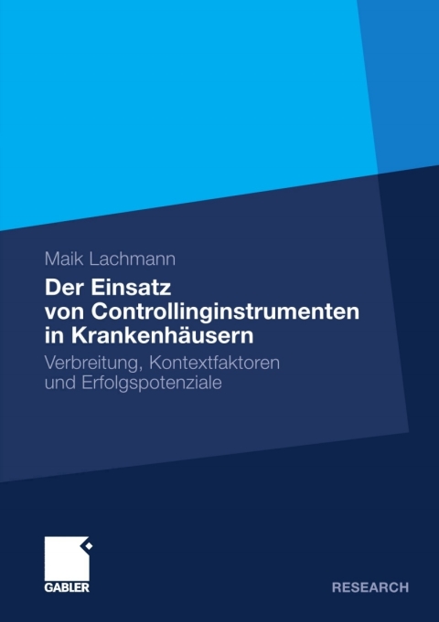 Cover image for book Der Einsatz von Controllinginstrumenten in Krankenhäusern