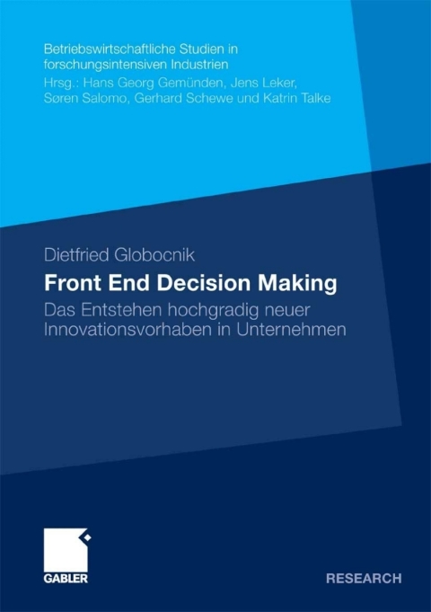 Cover image for book Front End Decision Making