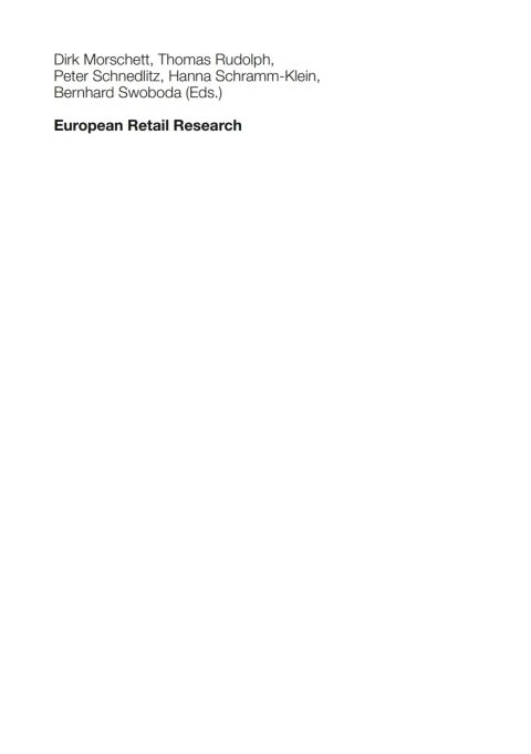 European Retail Research 