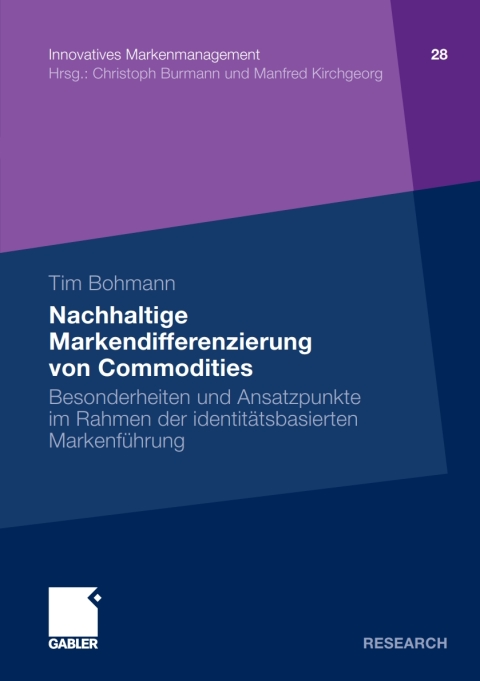 Cover image for book Nachhaltige Markendifferenzierung von Commodities