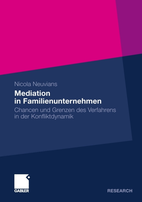 Cover image for book Mediation in Familienunternehmen