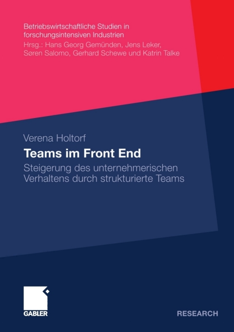 Cover image for book Teams im Front End