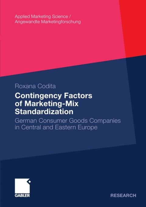 Cover image for book Contingency Factors of Marketing-Mix Standardization