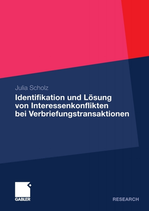 Cover image for book Identifikation und Lösung von Interessenkonflikten bei Verbriefungstransaktionen