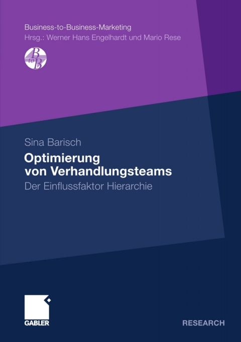 Cover image for book Optimierung von Verhandlungsteams