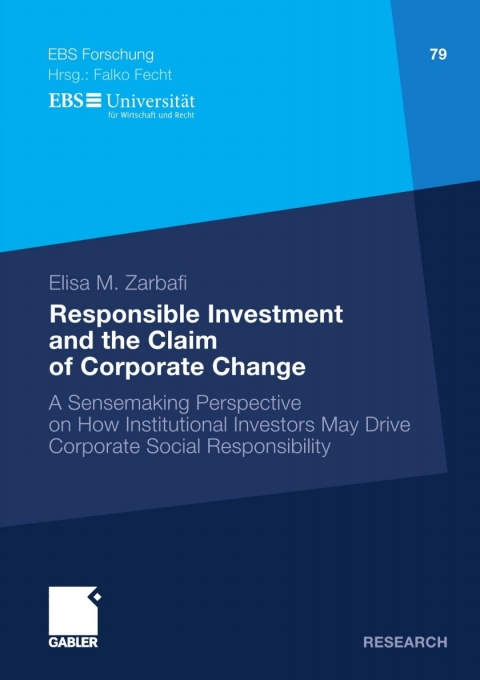 Cover image for book Responsible Investment and the Claim of Corporate Change