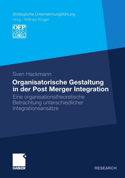 Cover image for book Organisatorische Gestaltung in der Post Merger Integration