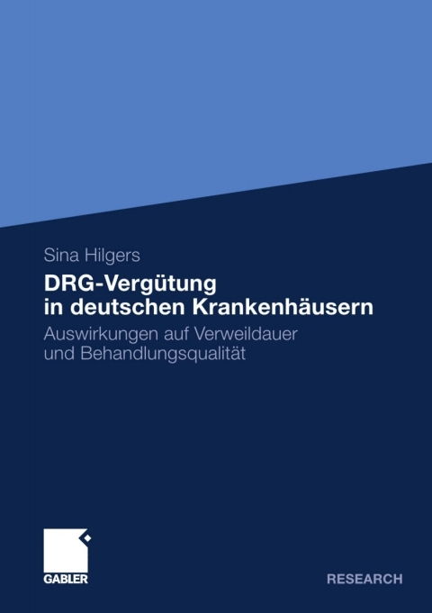 Cover image for book DRG-Vergütung in deutschen Krankenhäusern