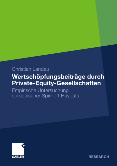 Cover image for book Wertschöpfungsbeiträge durch Private-Equity-Gesellschaften