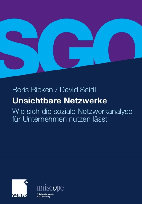 Cover image for book Unsichtbare Netzwerke