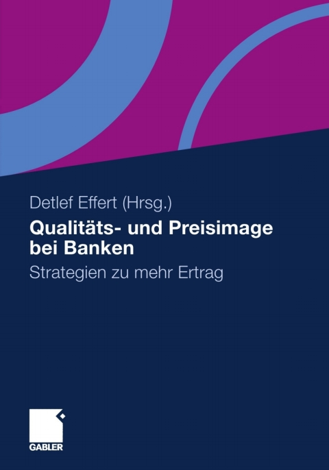 Cover image for book Qualitäts- und Preisimage bei Banken